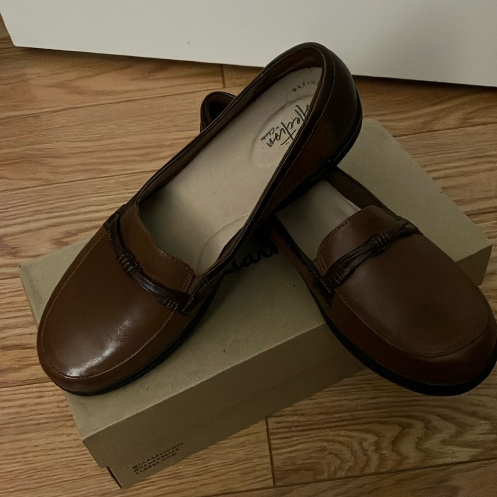 Brown Leather Loafers